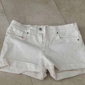 Joe's off white shorts size 26